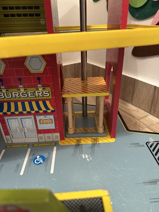 Garaj supratejat Kidkraft lemn