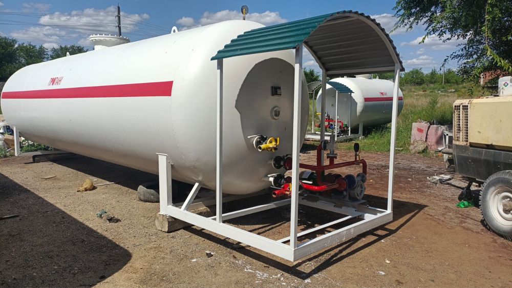 Агзс моноблок 25 куб , бочка газовая