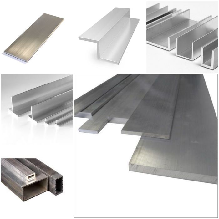 Profil U aluminiu 40x80x40x3mm profil U industrial canal aluminiu 6060