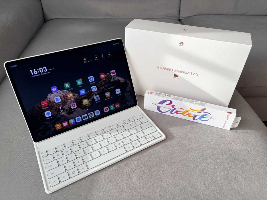 HUAWEI MatePad 12 X - 2025, White, 12GB+256GB | PaperMatte Edition