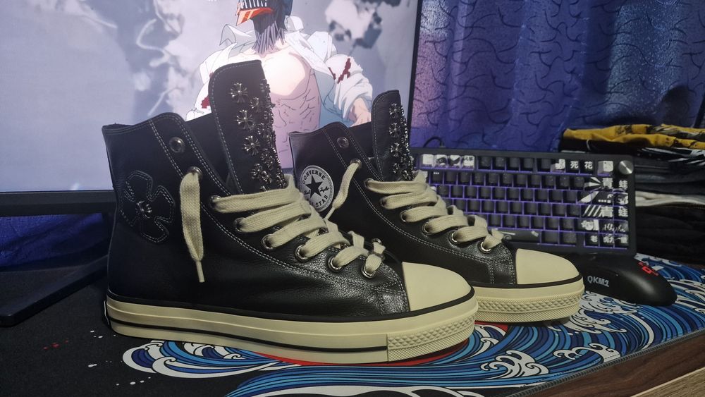 Chrome Hearts x Converse EU44