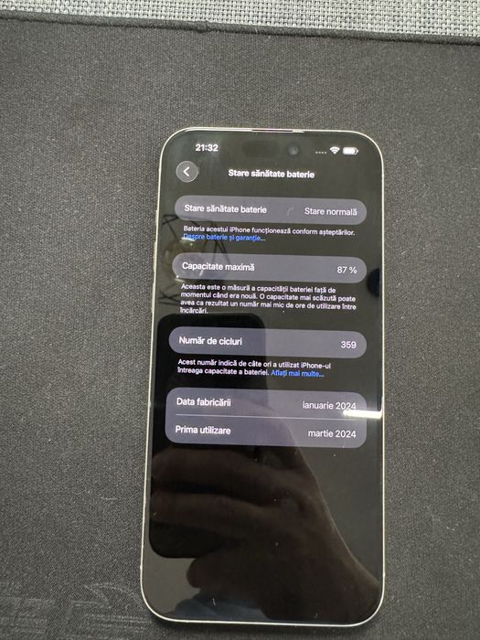 Iphone 15 pro max 256gb