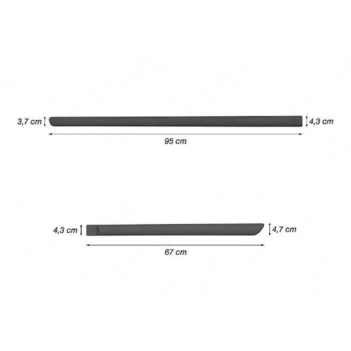 Set bandouri usi laterale Opel Astra H 4/5usi, Agila 202008, Corsa C 5usi, Ford Mondeo 202007, Suzuki Ignis 202007, Liana 20, Wagon R+ 19 5usi, Kia