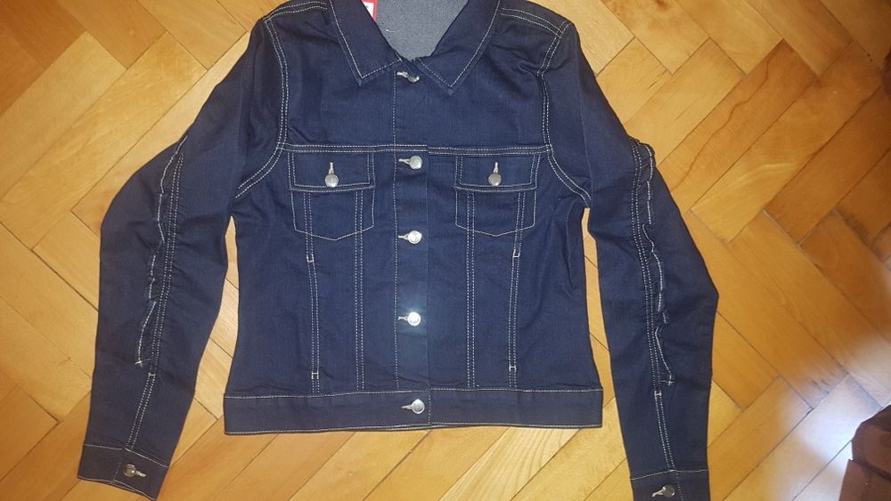 Geaca blugi cu volonas S M si L