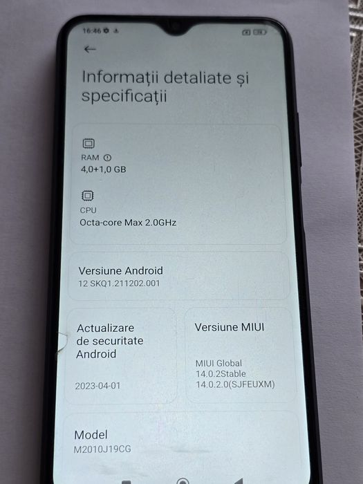 Telefon Poco M3, 6000 mAh, 64 gbb