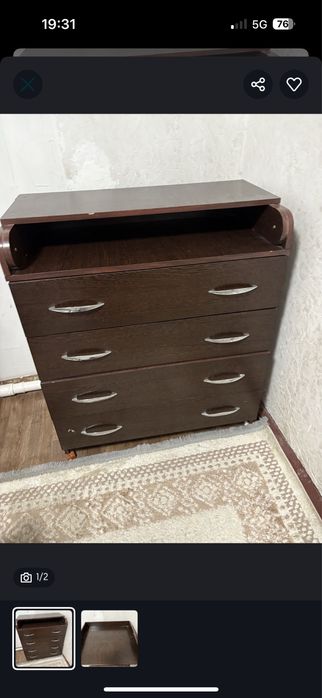 Комод с пеленальным столом