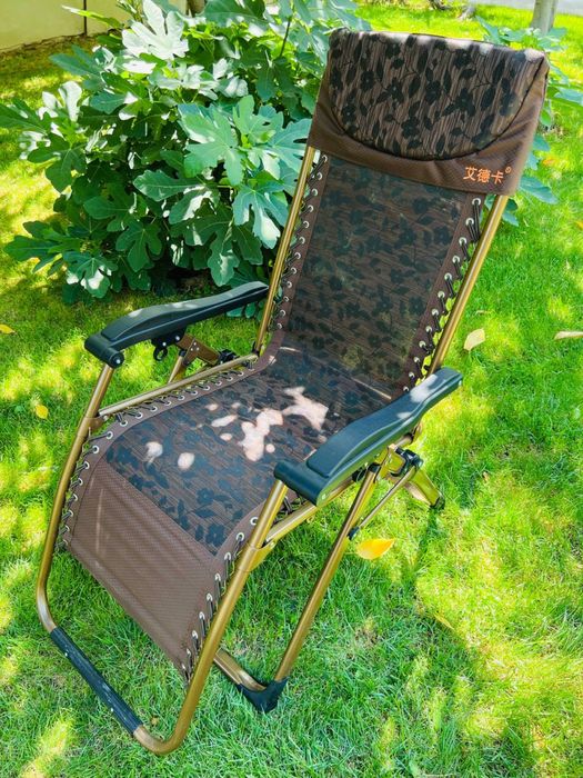 Раскладной кресло Шезлонг Раскладушка  для дома и отдыха осталось 6шт