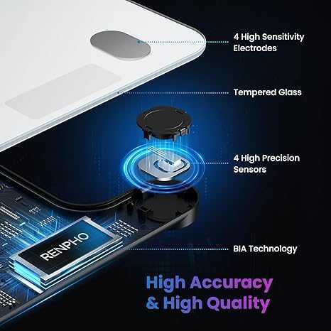 Bluetooth кантар RENPHO es-26m-w