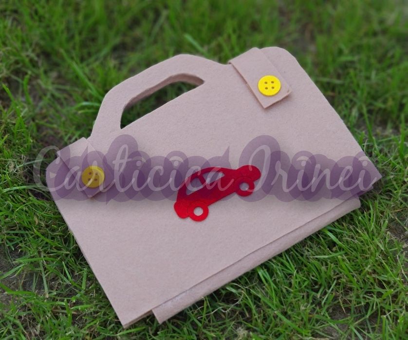 Cadou Set fetru tematică mașini