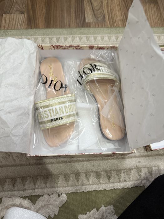 Шлепки dior