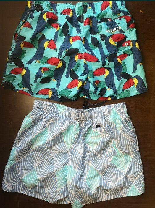Tommy Hilfiger pantaloni de baie, pantaloni scurti cu chilot interior