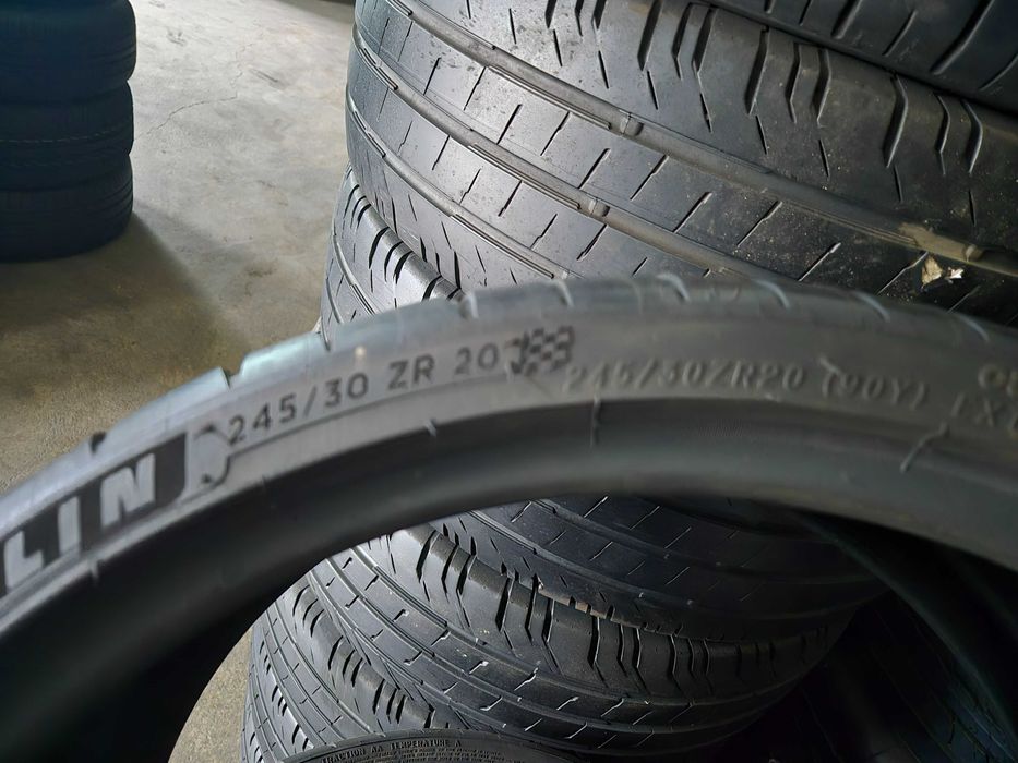 4 Anvelope de VARA - 245/30/20 90Y XL - Michelin Pilot Sport 4S AO - NOU - DOT 2020 !
