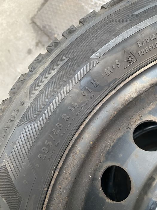 4 jante tabla  iarna TOYOTA AURIS,COROLLA 205/55R16,205/55/16,2055516