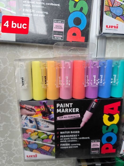 POSCA original, sigilate, SUPER oferta