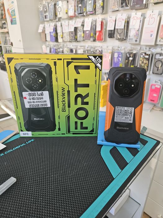 Blackview Fort 1, 4/128 GB, Nou, Garanție