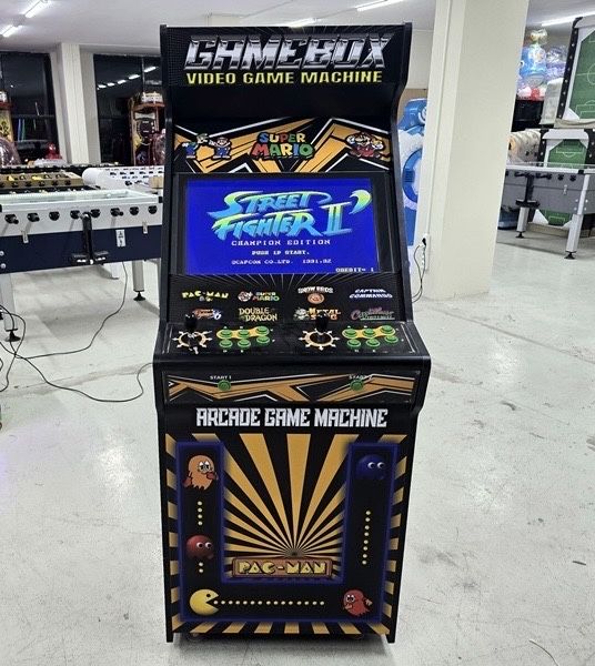 Аркадни  Игри  с 25 Инчов Екран , Видео игра, Game Box с 4300 Игри с 2 Година Гаранция Ултра Лукс Модел 2026г.
