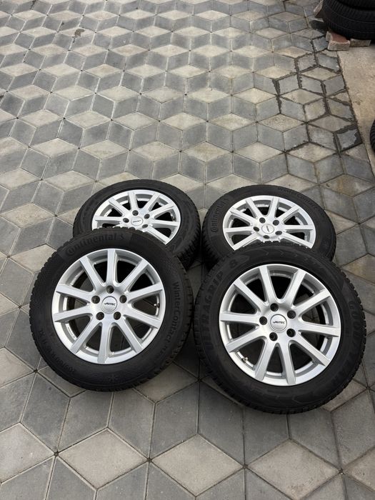 Jante Orig”Autec R16(5x112)~Vw Passat/Audi A3/A4/A6/Seat/Skoda Octavia 4/Anv 2025~Senzori Presiune~