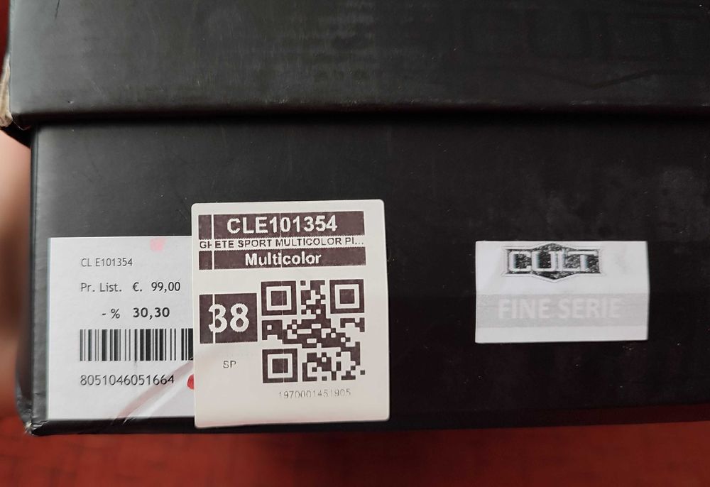 Pantofi sport din piele