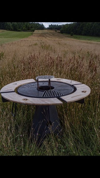 Grătar rotund plită 920 mm