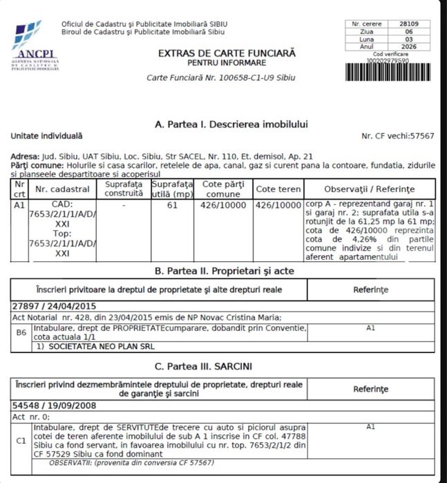 Spațiu investițional 61 mp cu 2 accese independente | Str. Săcel – Cartier Țilișca
