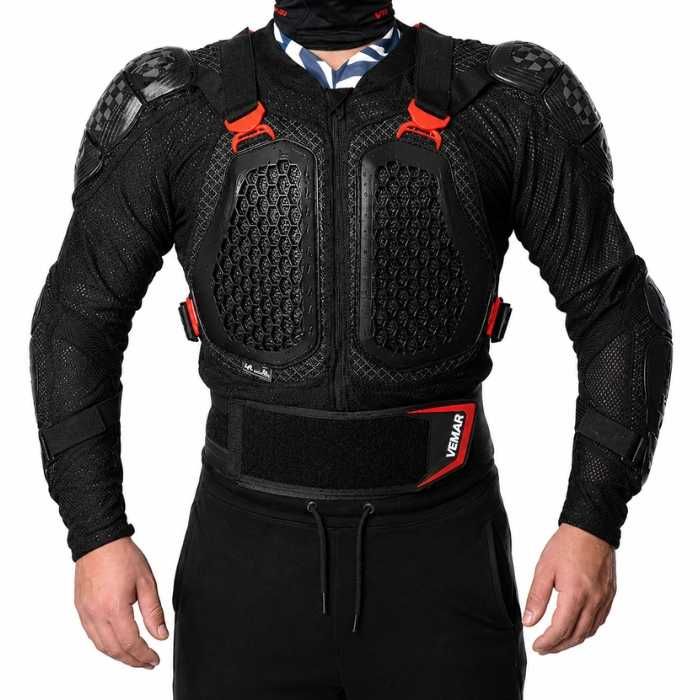 Мото боди протектор / ризница VEMAR с пълна защита - XL, XXL или XXXL