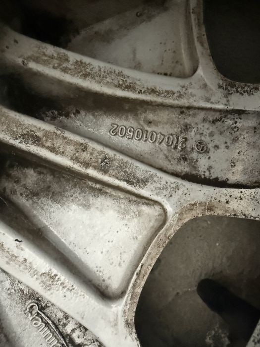 4 бр. алуминиеви джанти Mercedes 15” 5x112 с гуми