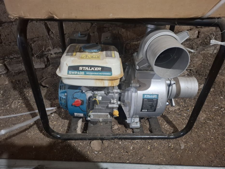 Мотопомпа STALKER SWP 100