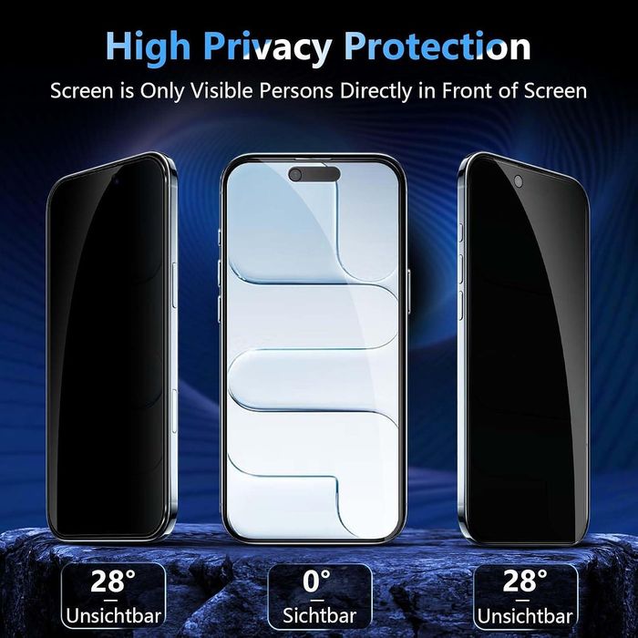 Матов privacy хидрогел протектор за дисплей за apple iphone 17 air