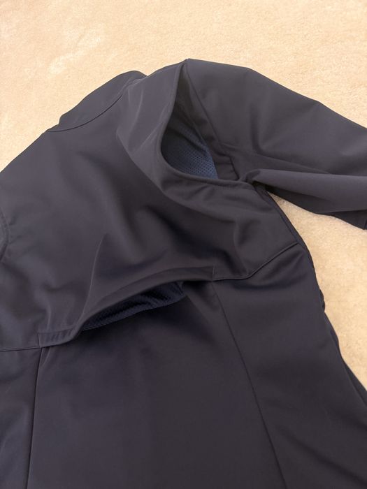 Jacheta echitatie Fouganza Softshell - bleumarin inchis, S
