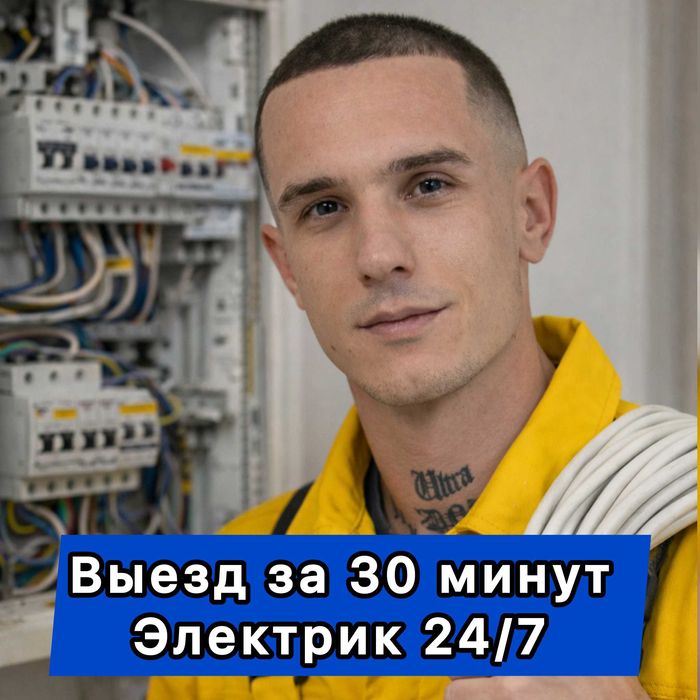 Электрик, услуга по городу Ташкент 24 на 7 — вызов электрика