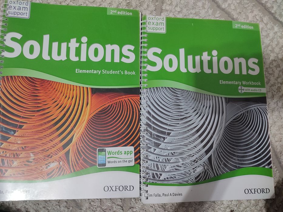 Книга Solutions Elementary