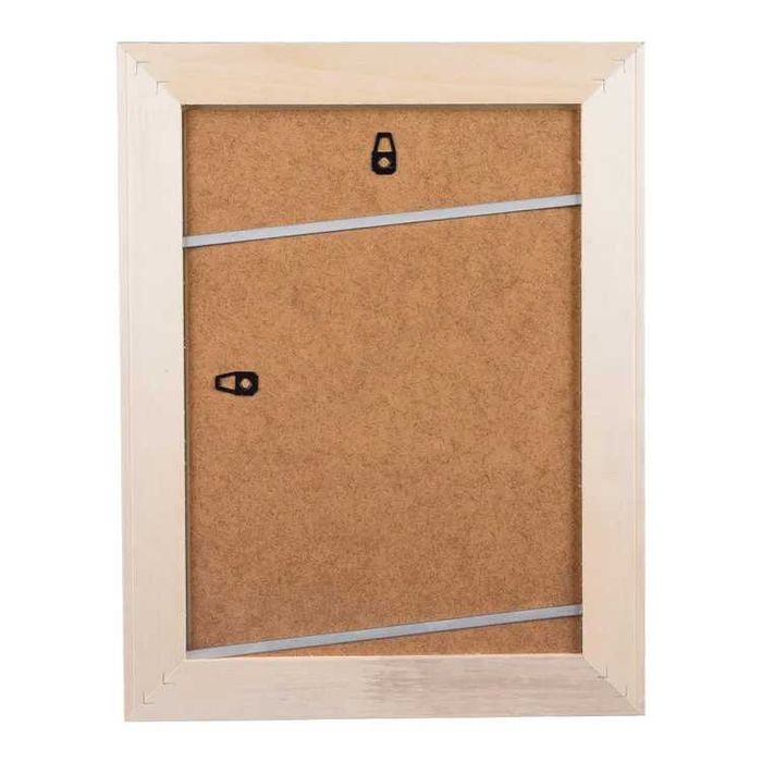 3 Rame foto Inspire Fabriano 50x70 cm, lemn vintage alb-auriu, Italia