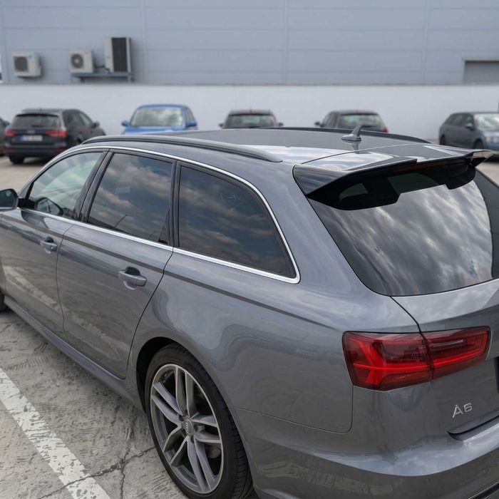Eleron haion Audi A6 C7 Avant 2011-2018 negru lucios spoiler portbagaj