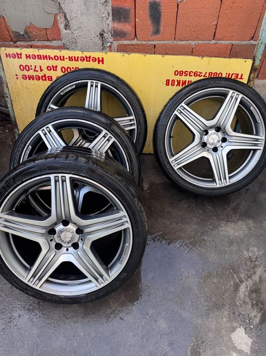Mercedes AMG джанти оригинални с гуми спорт пакет 19 Цола