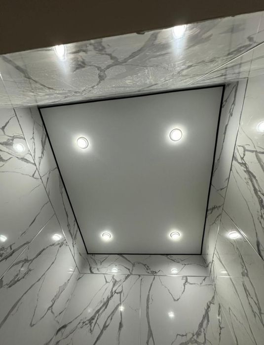 Натежной потолок