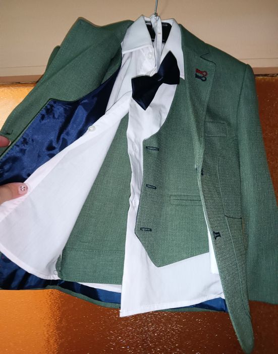 Официален детски костюм 5 части за сватба или кръщене Dior