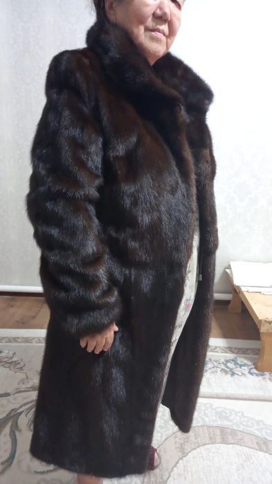 Норковая шуба 48р