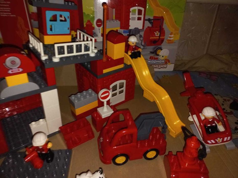 Конструктор Полесье Пожарная станция