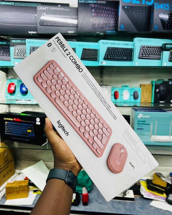 Logitech Pebble 2 Combo Беспроводная Клавиатура K380 и мышка/мышь M350