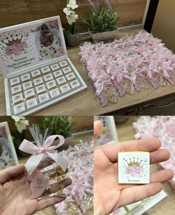 Подаръци за гости магнит от епоксидна смола или плексиглас със снимка