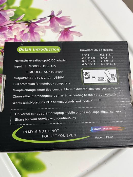 Продам зарядку для ноута