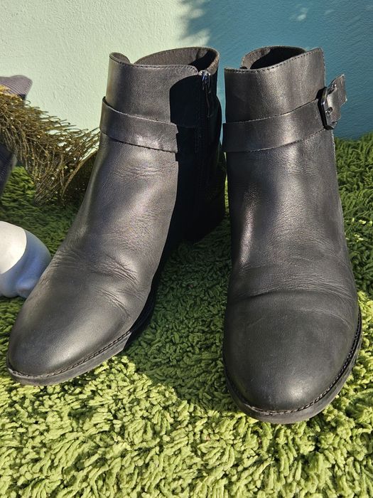 Caprice ботуши естествена кожа N40