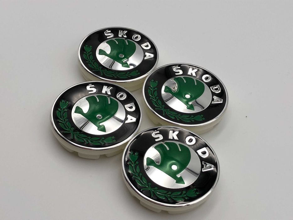 Capace Janta Compatibile Skoda 56 mm verde