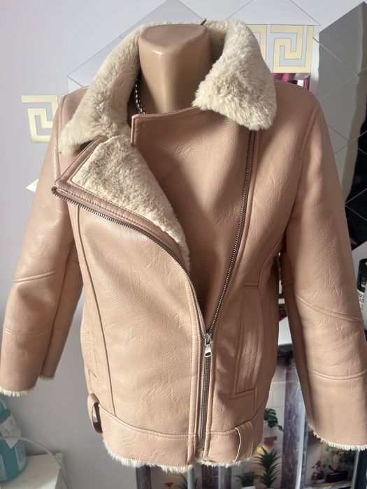 Cojoc  Zara roz pudra măsură S sau copil 1.52