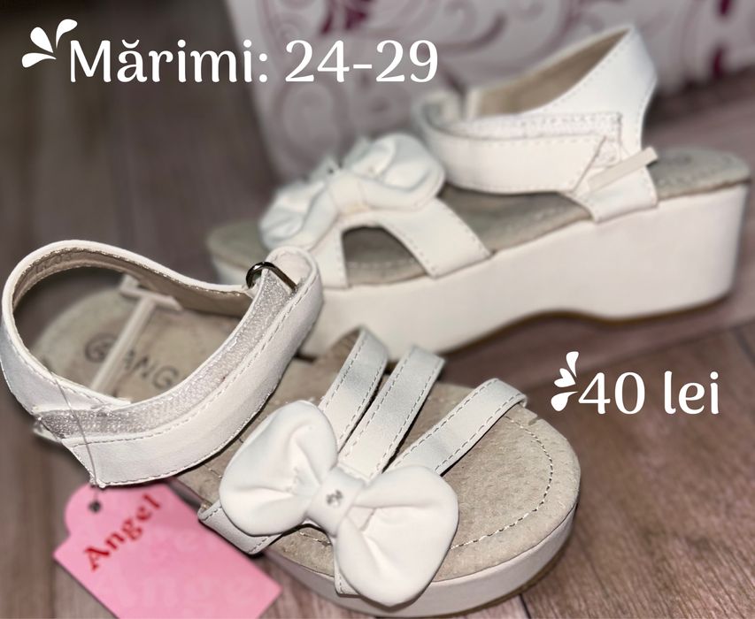 Sandale fetite noi