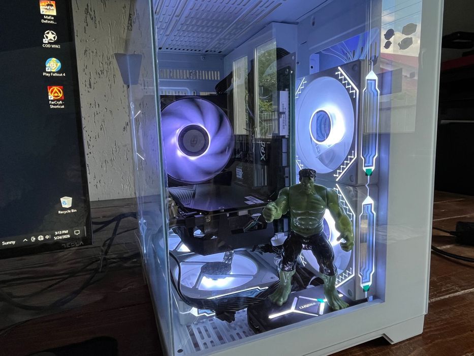 Unitate pc Gaming i7 16gb ram, ssd m2  Nvme , hdd , video RTX