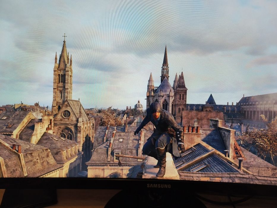 Monitor gaming Samsung curbat