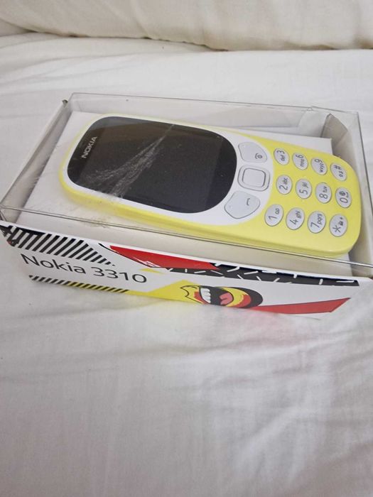 Мобилен телефон Nokia 3310 4G жълт отключен пълен комплект