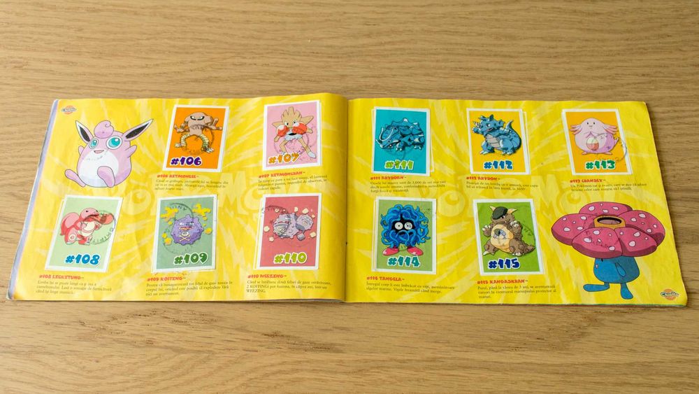Album Complet Pokemon (Chipita)
