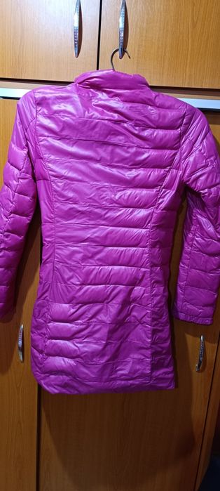 geaca dama roz din fas